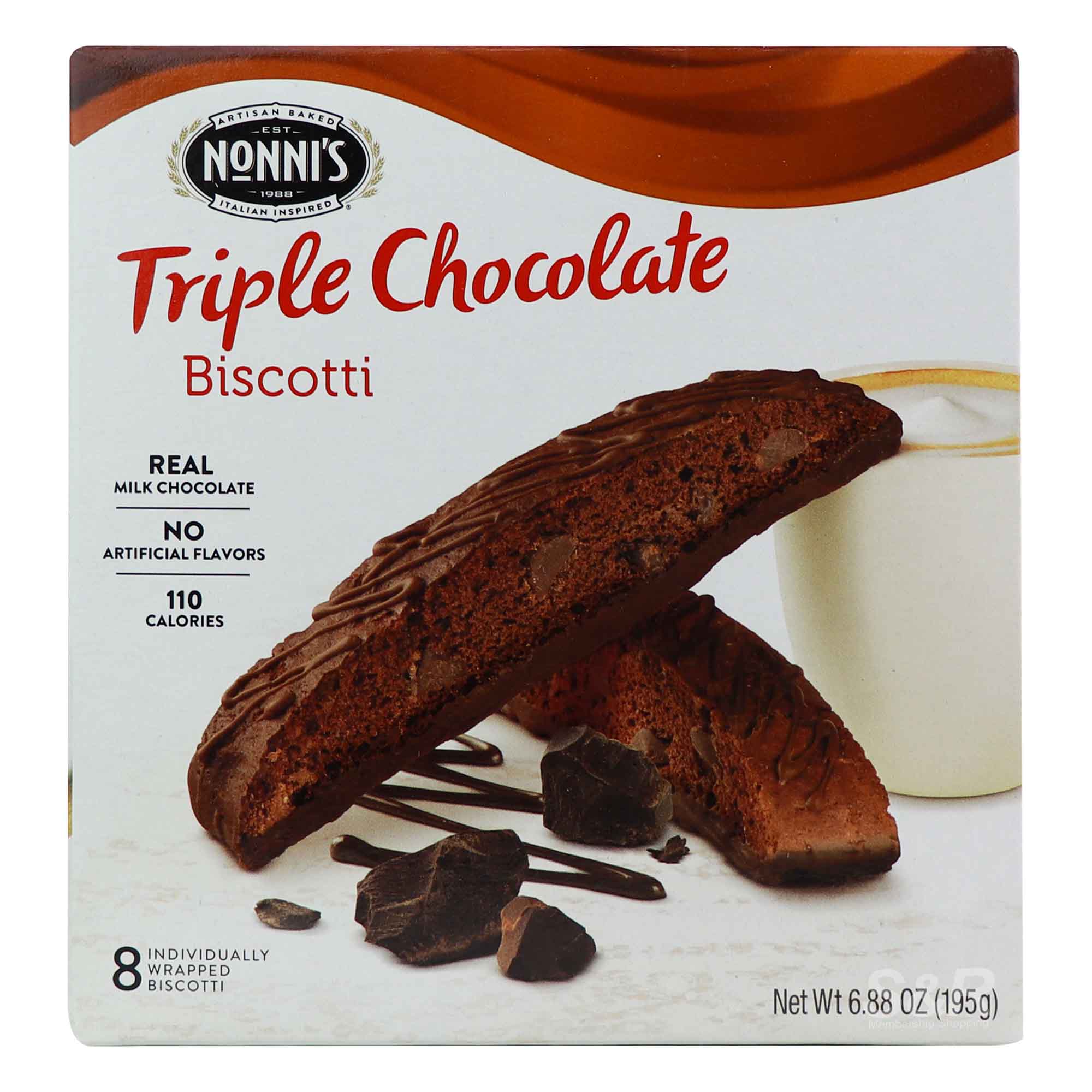 Nonni's Triple Chocolate Biscotti 195g